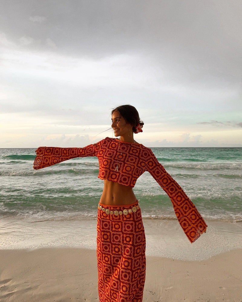 Saskia | Cheerful Knitwear Set